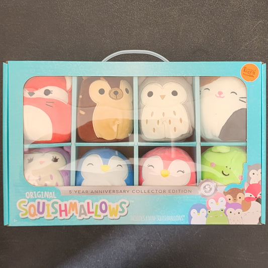Squishmallows 5th Anniversary Gift Set  - $15 ea | SRP $49.99 - 4 / case