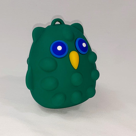 Item# 1980 - POPIT OWL BALL GREEN - $1.50 ea | SRP $7.99 - 25 / case